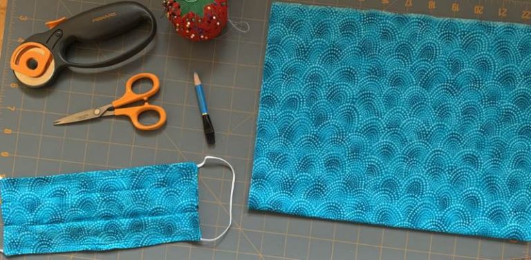 Home mask production during COVID-19 pandemic