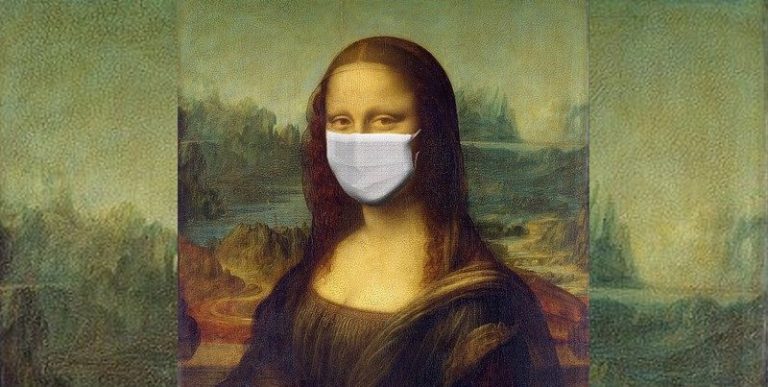 mona lisa masked