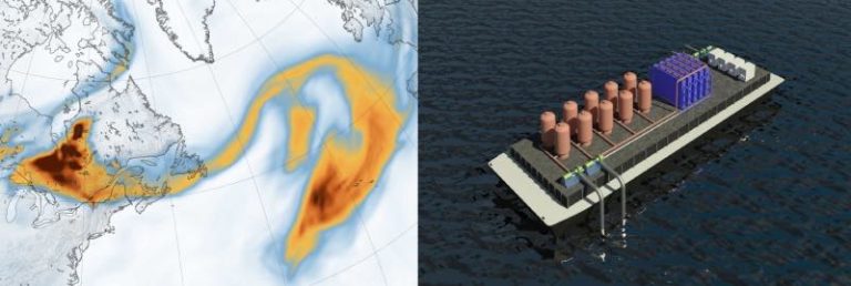 A plume of smoke stretches from North America across more than 2,000 miles of the Atlantic Ocean in the latest international impact from Canada's large and persistent wildfires. NASA Earth Observatory